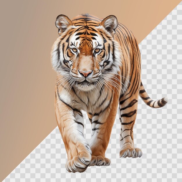 File psd di tigre