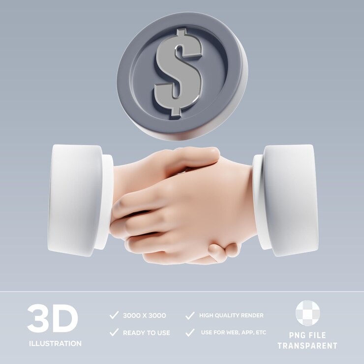 PSD psd ファイナンシャル デール 3d イラスト