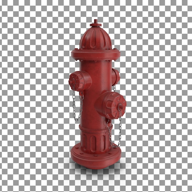 PSD Fire Extinguisher isolated on transparent background