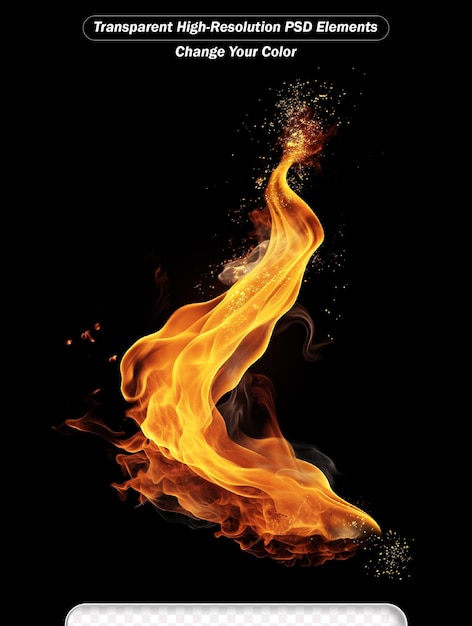 PSD psd fire flames burning hot sparks realistic fire flame fire flames effect