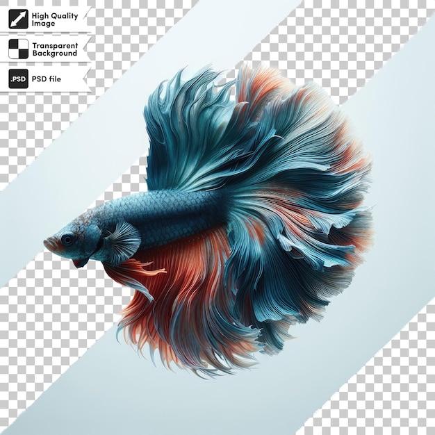 PSD psd fish on transparent background