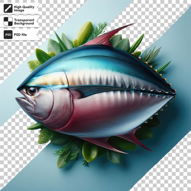 PSD psd fish on transparent background