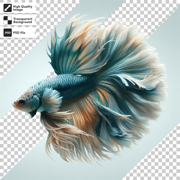 PSD psd fish on transparent background