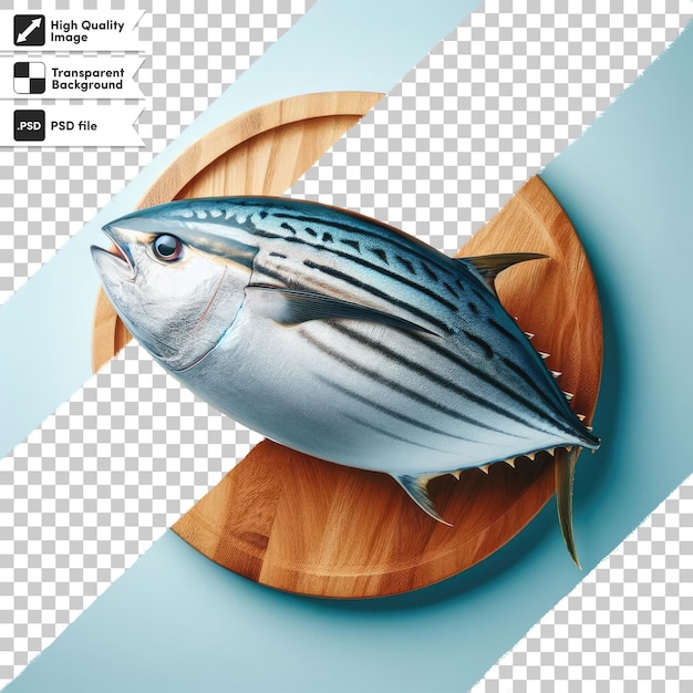 Psd fish on transparent background