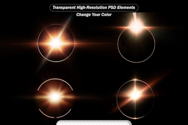 PSD psd flashlights optical lens flares shiny illustration art background