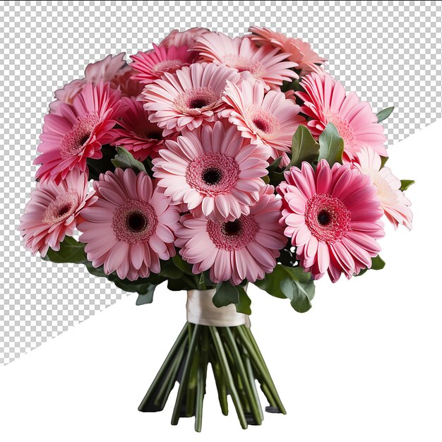 PSD psd flower bouquet on transparent background