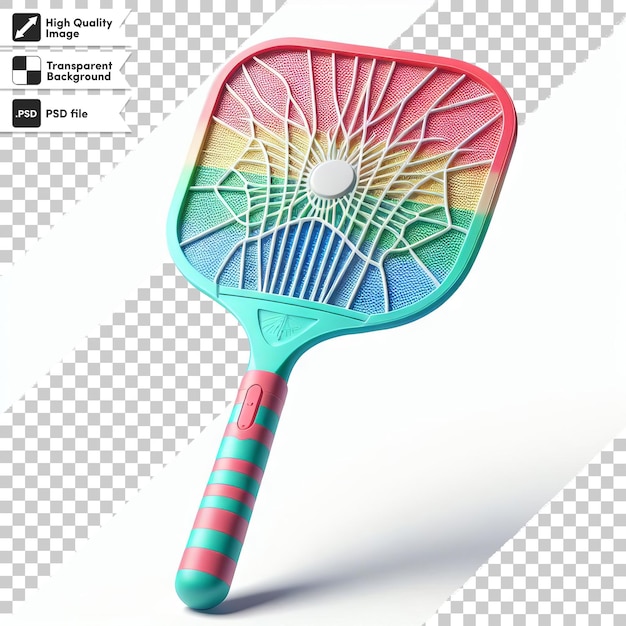 PSD psd fly swatter on transparent background with editable mask layer