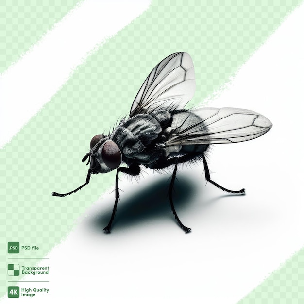 Psd fly transparent background