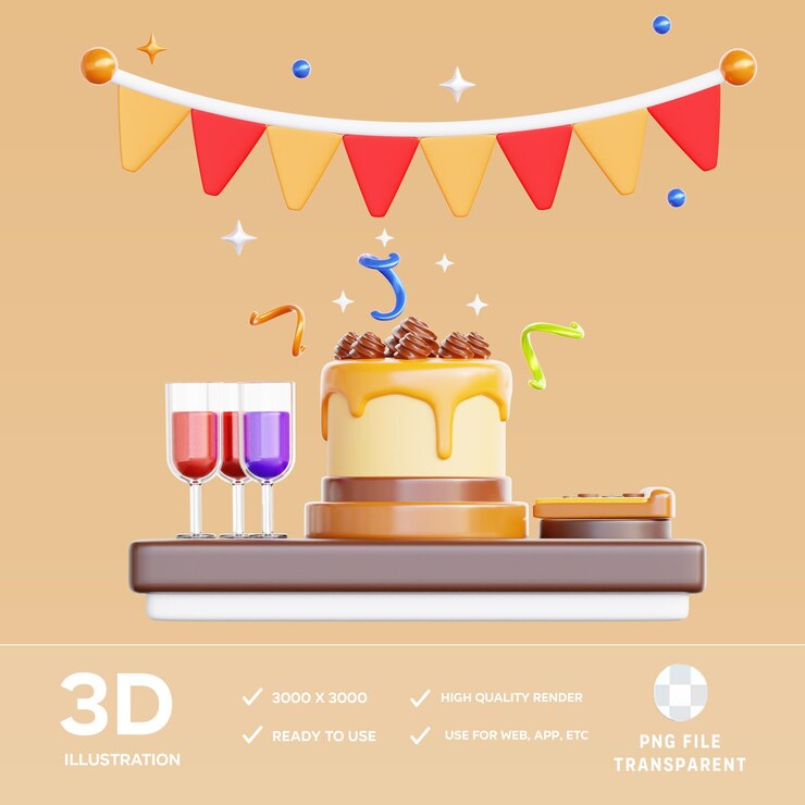 PSD иллюстрация psd food free 3d