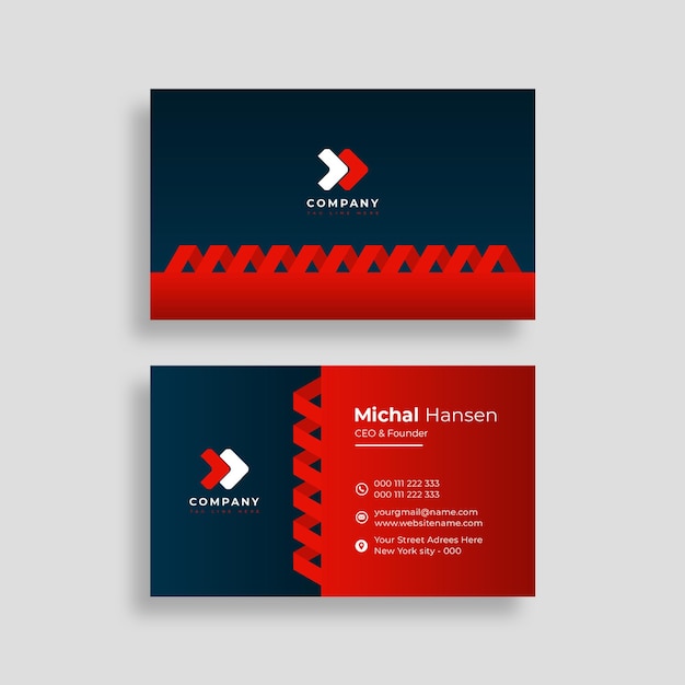 PSD psd formate creative business card design