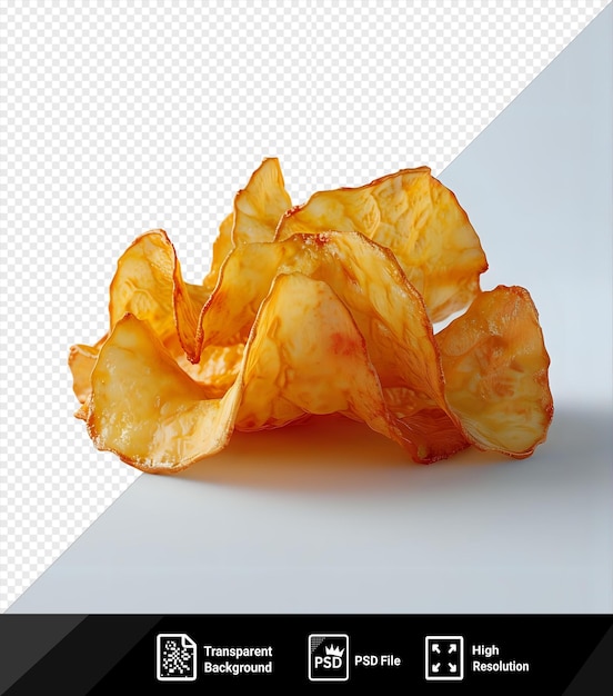 PSD psd foto aardappel chips png en psd een gele bloem png psd