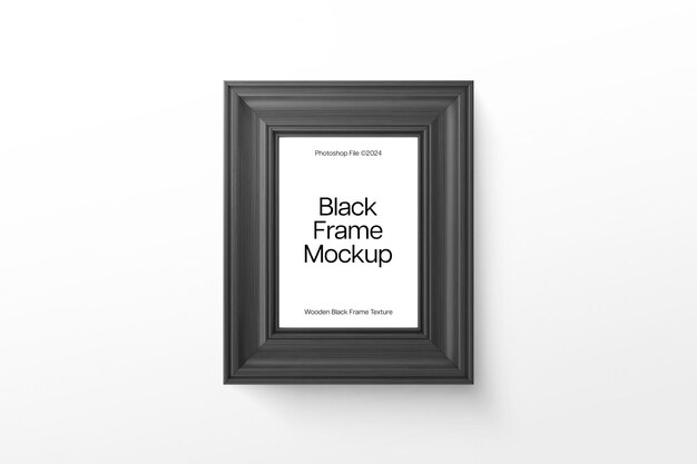 PSD psd foto donkere frame concept mockup