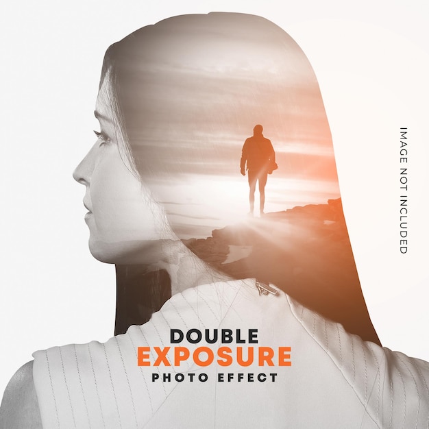 PSD-foto-effect met dubbele belichting