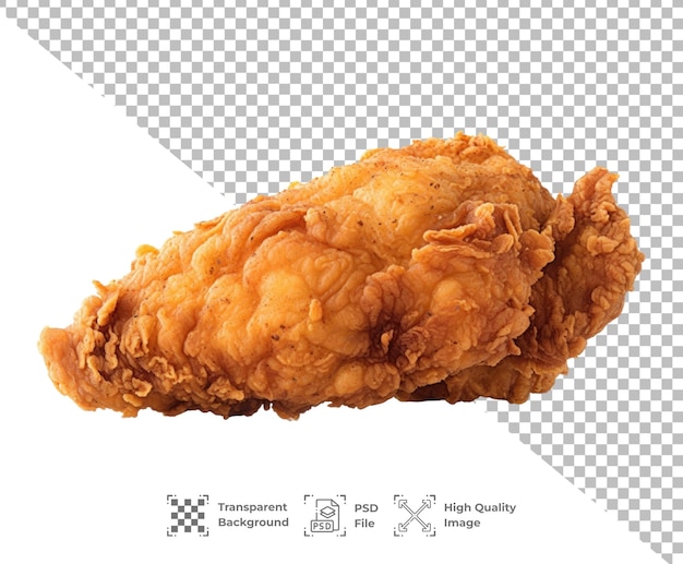 PSD psd fried chicken isolated