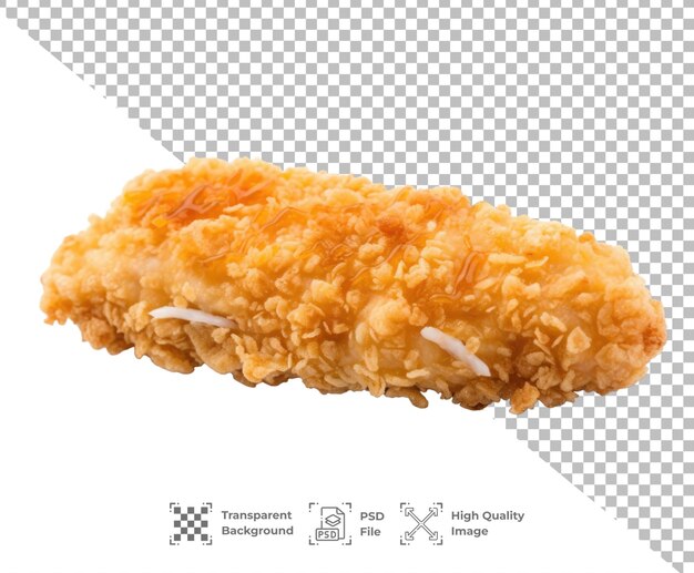 PSD psd fried chicken wyizolowany