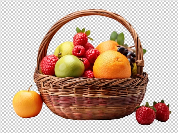 PSD psd of a fruit basket