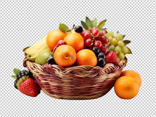 Psd of a fruit basket