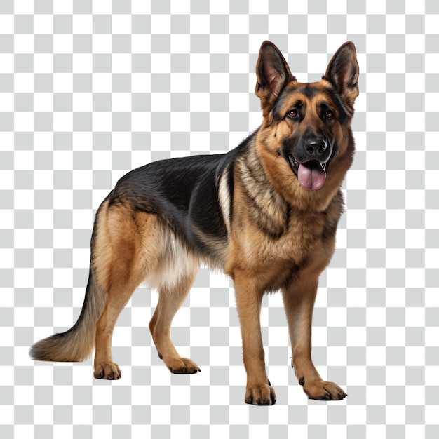 Psd German Shepherd transparent background