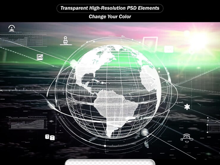 PSD psd global connection and the internet network modernization in smart city