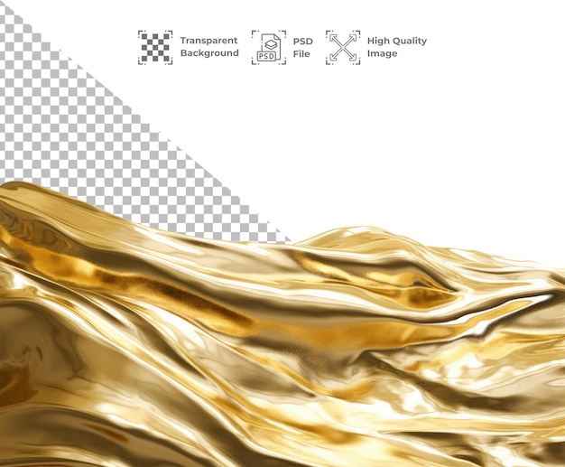 PSD psd gold wave abstract