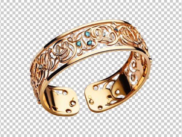 Psd of a golden bracelet