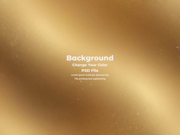 PSD Golden Sparkle Abstract Light Background with Shiny Dust and Glow Texture Design AI
