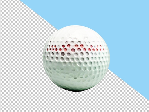 Psd of a goof ball on transparent background