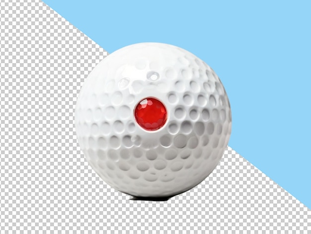 Psd of a goof ball on transparent background