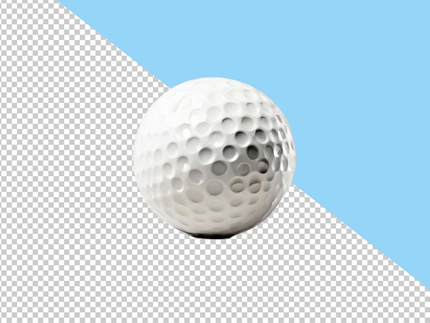 PSD psd of a goof ball on transparent background