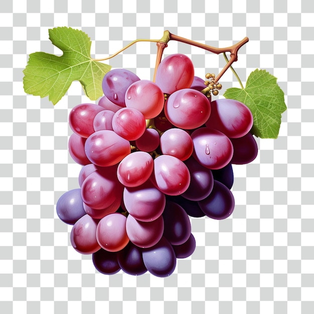 Psd grape transparent background