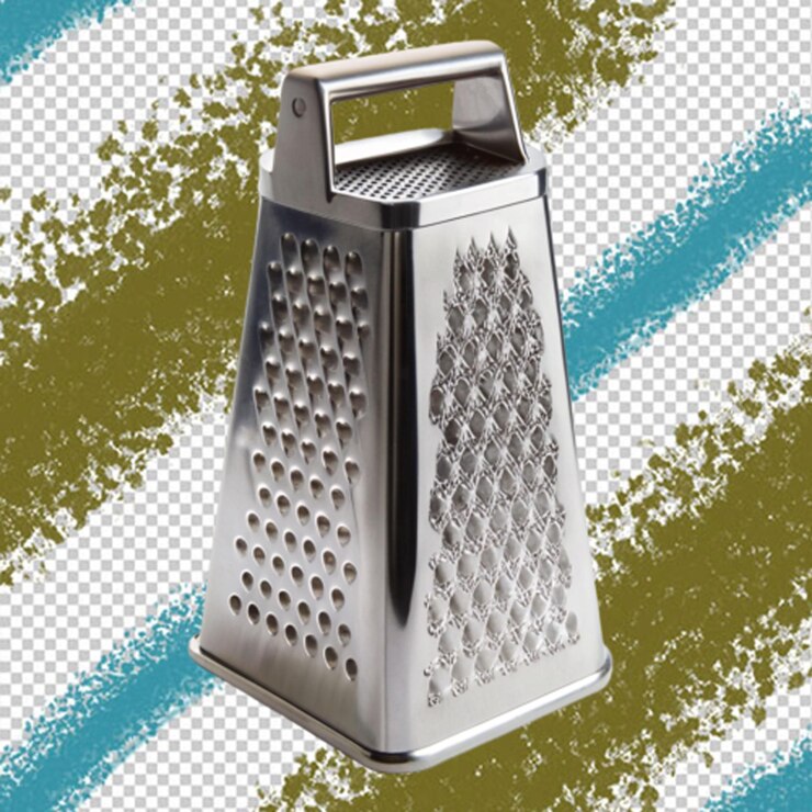 PSD psd of grater on transparent background