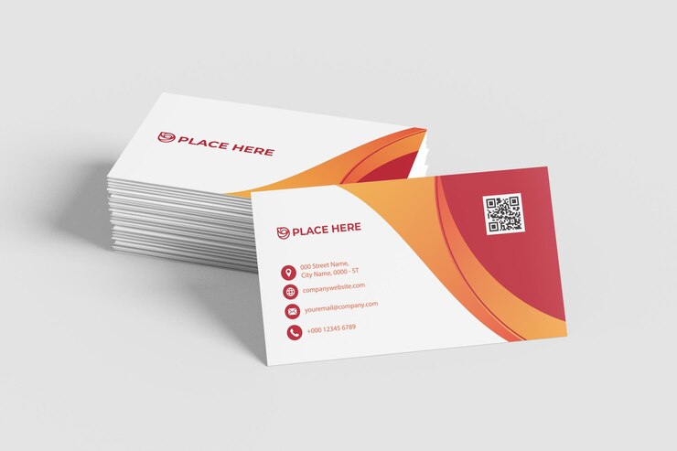 PSD psd gratis visitekaartje mockup