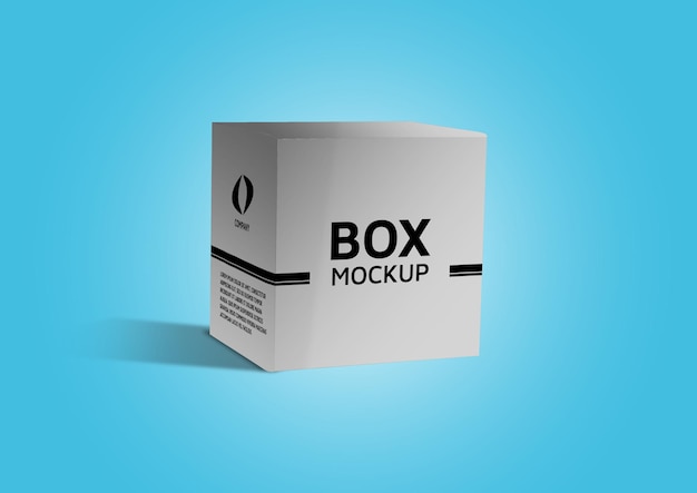 PSD psd grey box mock up