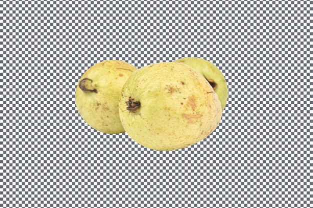 Psd guava isolated on transparent background