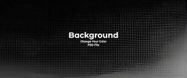 PSD psd halftone black grey background dotted abstract black isolated background dots background