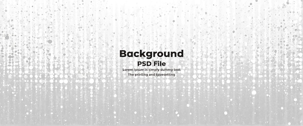 PSD Halftone vit grå bakgrund Prickar abstrakt vit bakgrund texturteknik