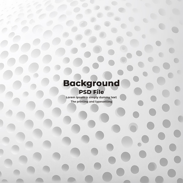PSD Halftone vit grå bakgrund Prickar abstrakt vit bakgrund texturteknik