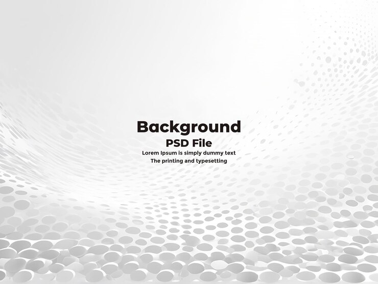 PSD psd halftone white grey background dots abstract white background texture technology