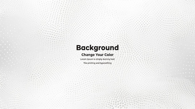 PSD Halftone white grey background Dots abstract white background texture technology
