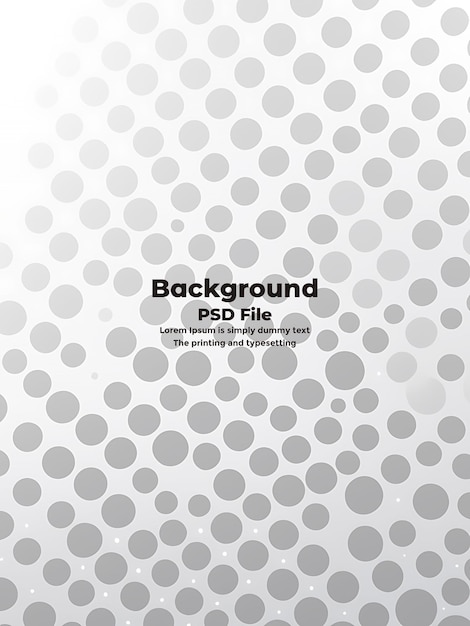 PSD Halftone witte grijze achtergrond Punten abstracte witte achtergrond textuur technologie