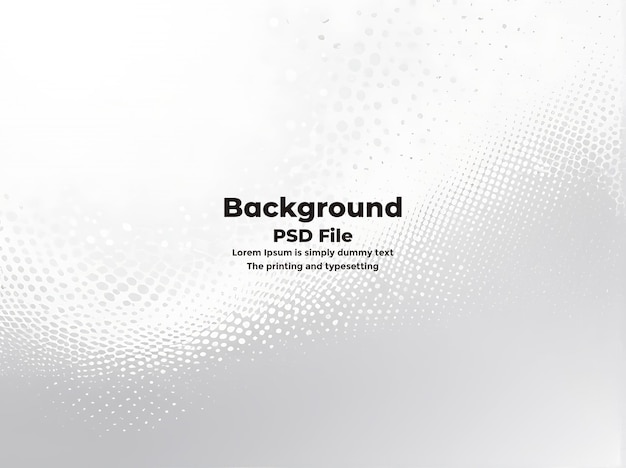 PSD Halftone witte grijze achtergrond Punten abstracte witte achtergrond textuur technologie