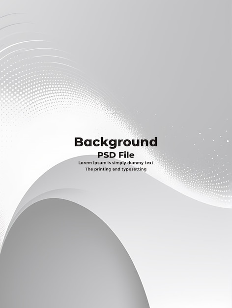 PSD Halftone witte grijze achtergrond Punten abstracte witte achtergrond textuur technologie