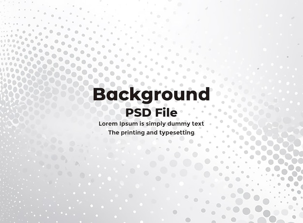 PSD Halftone witte grijze achtergrond Punten abstracte witte achtergrond textuur technologie