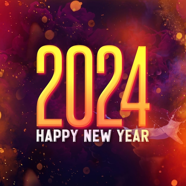 Psd happy new year 2024