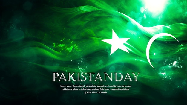 PSD psd happy pakistan day background