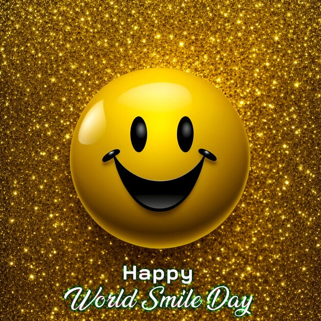 PSD psd happy world laughter day celebration template generated by ai