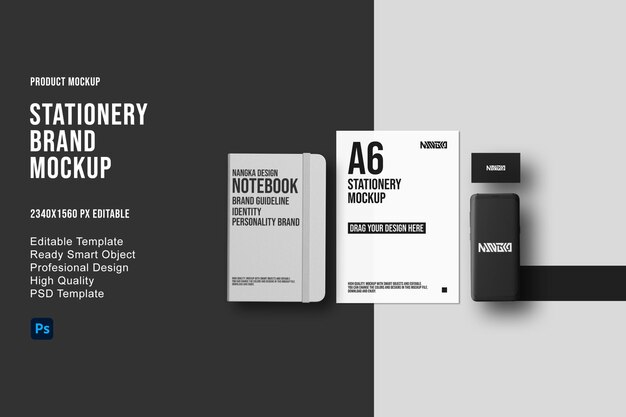 PSD psd hard cover book mockup