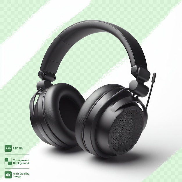 PSD psd headphones transparent background