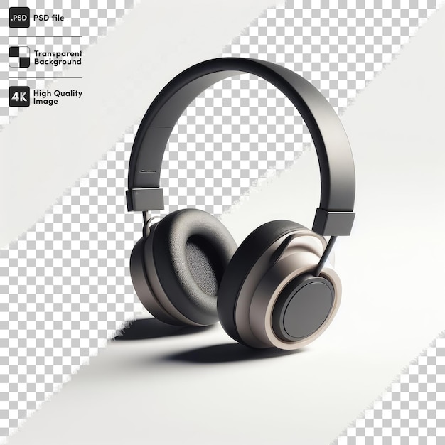 PSD psd headphones on a transparent background