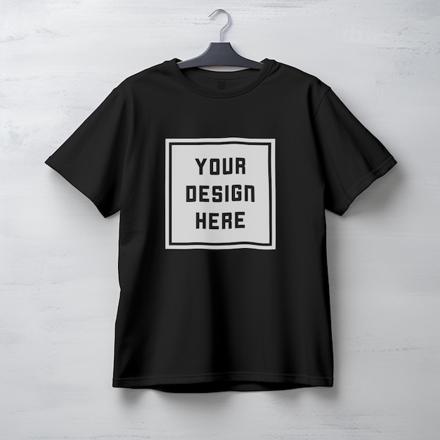 PSD Heren T-shirt Mockup